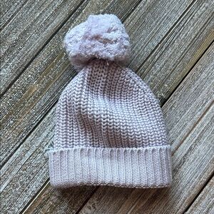 Jamie Kay Lilac Knit Pom-Pom Hat